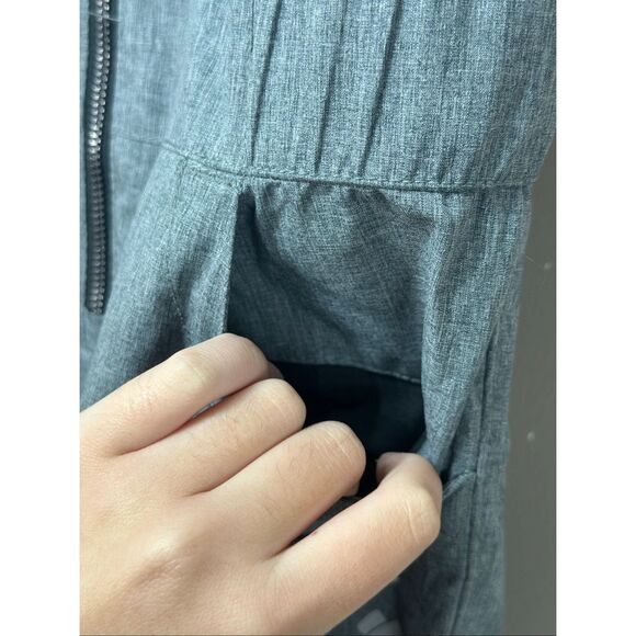 Obermeyer Gray Zip Up Snow Bibs Snow Pants Kids Size 8 - Picture 5 of 14